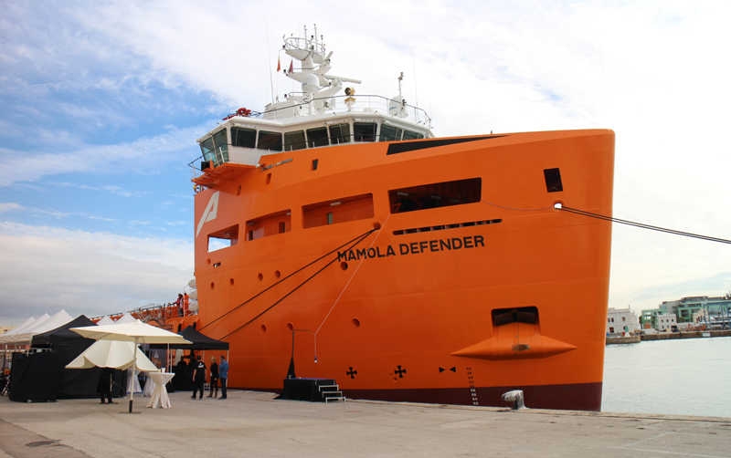 Barcelona acoge el bautizo del nuevo barco de suministro offshore de Promar Shipping