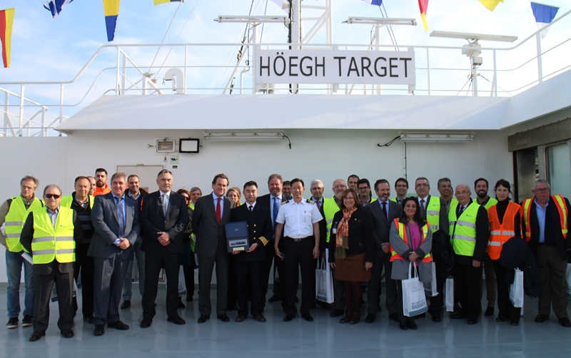 El &quot;H&ouml;egh Target&quot; pone el broche de oro a un a&ntilde;o de r&eacute;cord en el Puerto de Barcelona