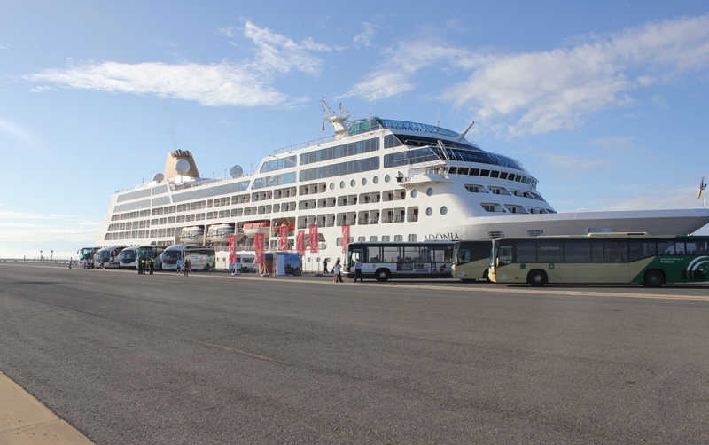 El Puerto de Huelva adecua el muelle Sur al tr&aacute;fico de cruceros