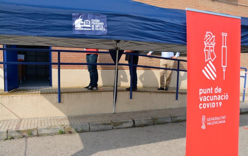 El CPE Valencia ya ha vacunado al 76% de sus empleados