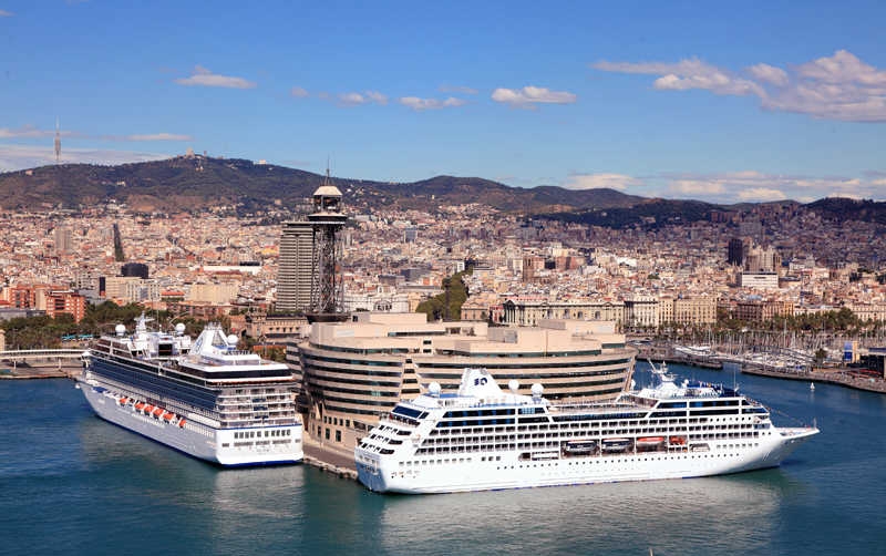 El Mediterr&aacute;neo acapara el 57,8% de los cruceristas que visitan Espa&ntilde;a