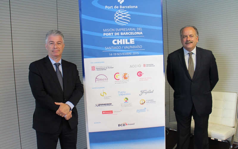 El Puerto de Barcelona abrir&aacute; las puertas de Chile al empresariado catal&aacute;n en noviembre