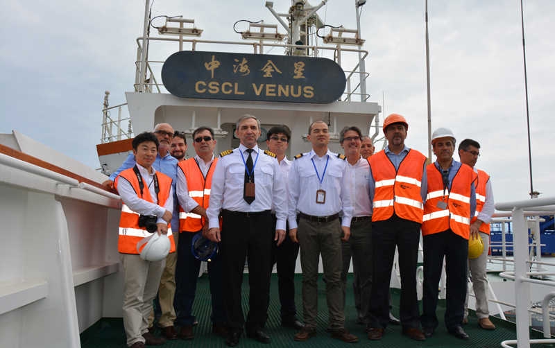 El &quot;CSCL Venus&quot; mejora la cobertura de China Shipping para el mercado espa&ntilde;ol
