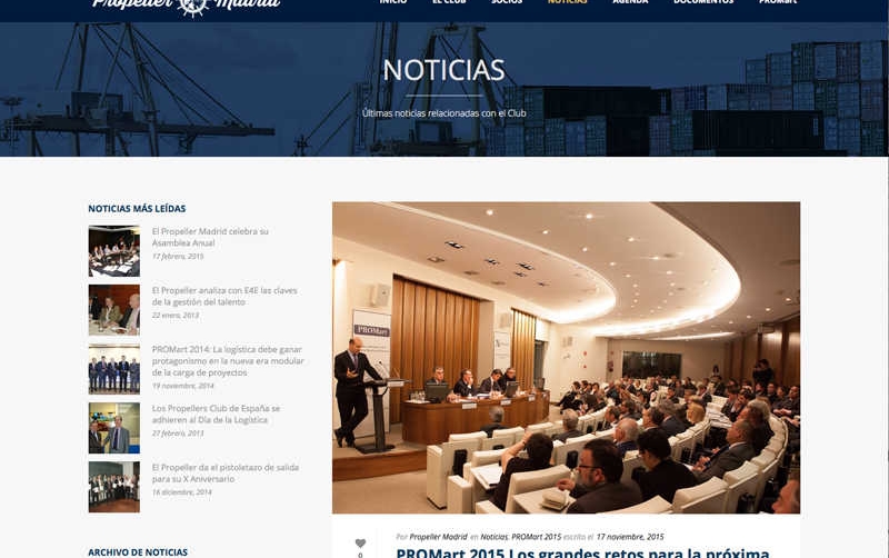 El Propeller Madrid encara su futuro con nueva imagen corporativa y nueva p&aacute;gina web
