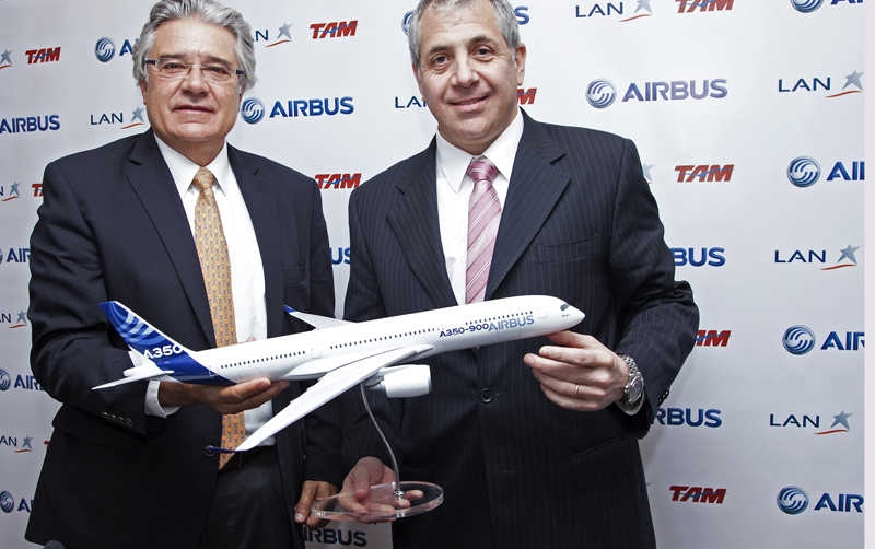 TAM ser&aacute; el primer operador americano en disponer del Airbus A350