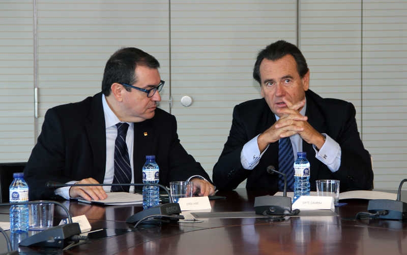 Jordi Jan&eacute; visita el Puerto de Barcelona