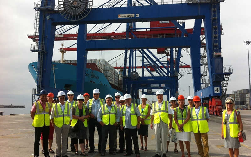 El Puerto de M&aacute;laga intercambia buenas pr&aacute;cticas con el dan&eacute;s de Aalborg