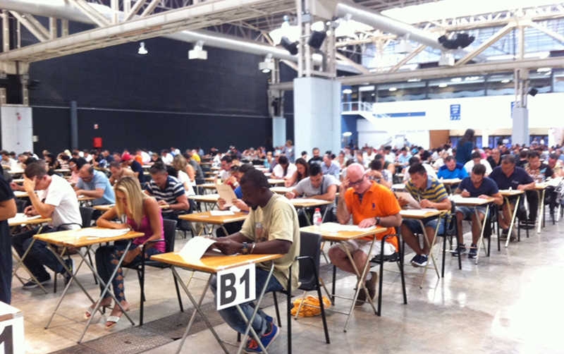 Se presentan 485 personas en Catalunya al examen del CAP para el transporte de mercanc&iacute;as