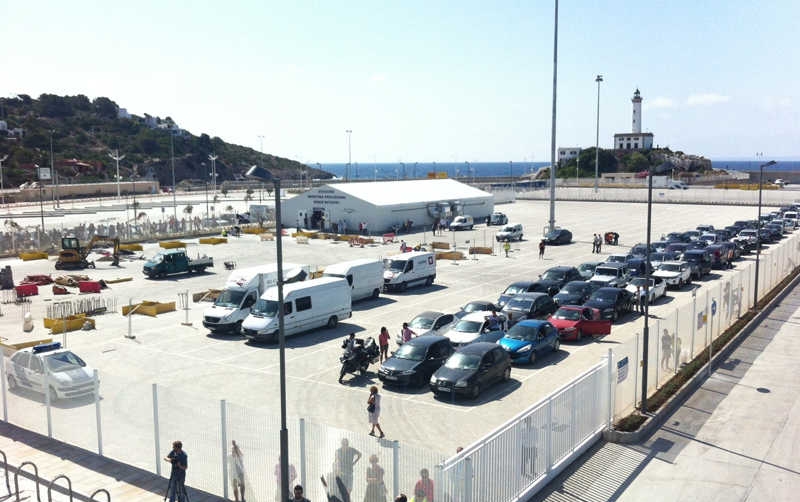 El Puerto de Ibiza ya tiene operativos los nuevos muelles del Botafoc