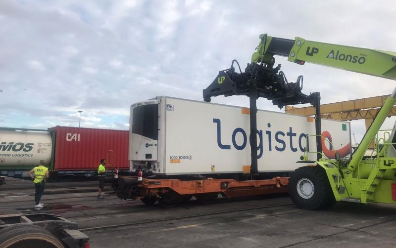 Hupac abre la conexión intermodal entre Amberes y Barcelona para remolques frigoríficos