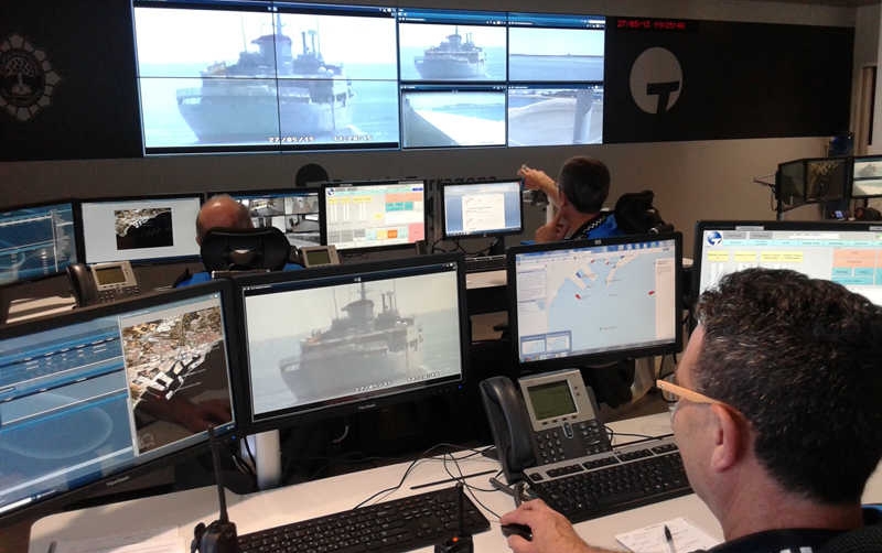 El Puerto de Tarragona, escenario de una amenaza mar&iacute;tima