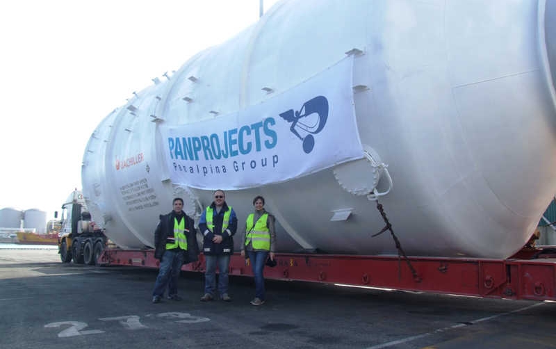 Panalpina coordina el transporte de dos depuradoras de aire con destino a Egipto