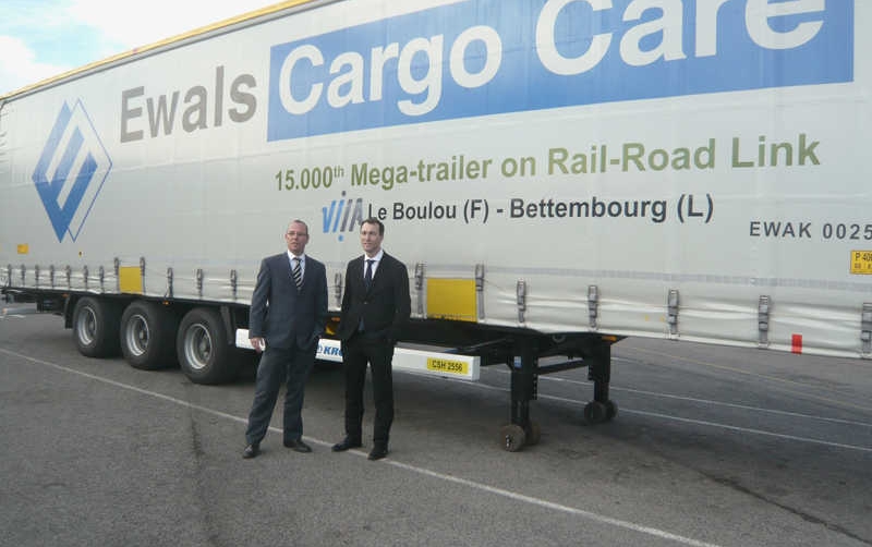 Ewals Cargo Care mover&aacute; unos 10.000 remolques por tren entre Le Boulou y Luxemburgo este a&ntilde;o