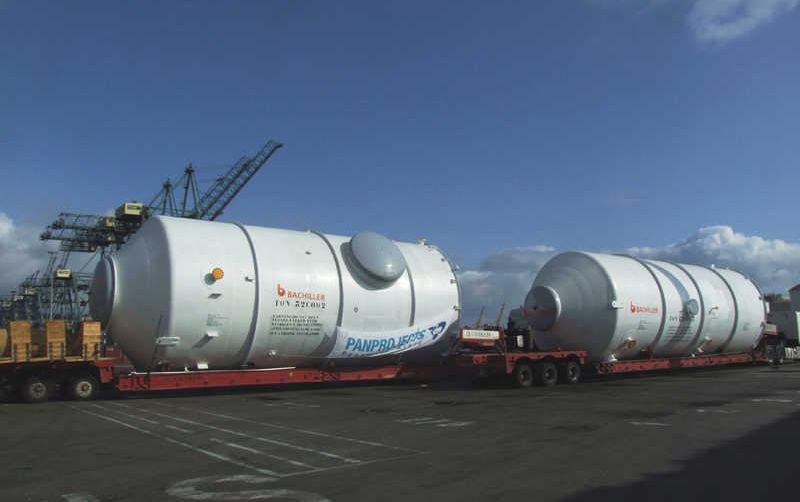 Panalpina coordina el transporte de dos depuradoras de aire con destino a Egipto