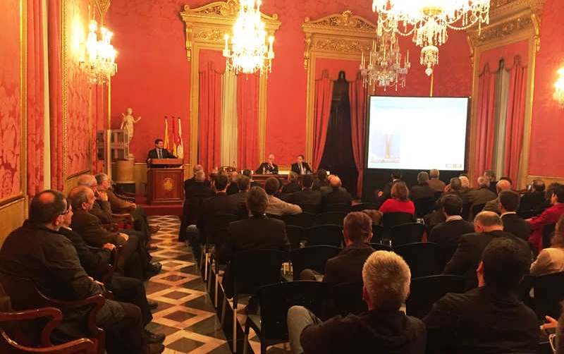 El Puerto de Tarragona se presenta en la Lonja de Cereales de Barcelona como centro log&iacute;stico del sector agroalimentario