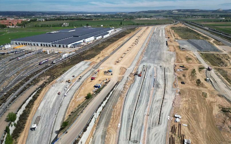 En el Complejo Ferroviario se levantará la nueva terminal de mercancías de Valladolid.