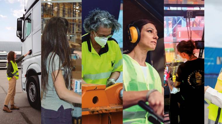 El sector señala la necesidad de que más talento femenino llegue al transporte de mercancías y la logística. Las mujeres se van sumando a todas las actividades logísticas poco a poco.