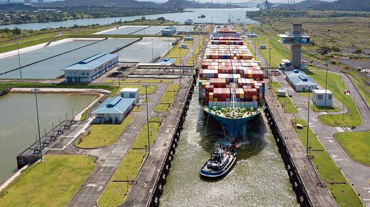 El Canal de Panamá realizará mantenimiento en las esclusas de Gatún en mayo.