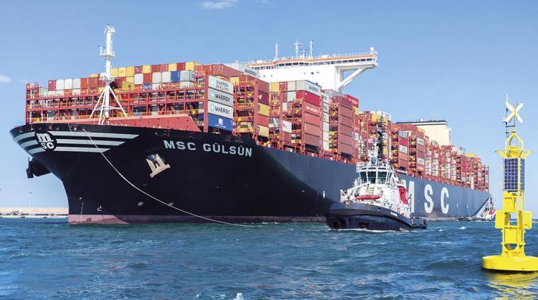 Los fletes de exportación desde el Puerto de Valencia al área de Lejano Oriente descienden en junio un 33,07%.