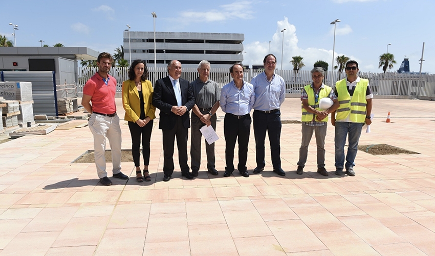 La obra del entorno del acceso central del Puerto de Algeciras concluir&aacute; en septiembre