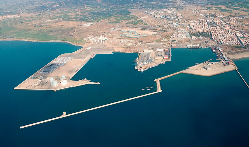 El tr&aacute;fico total del Puerto de Sagunto crece un 24,09% hasta julio