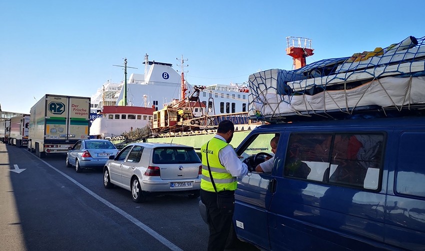 El Puerto de Almer&iacute;a marca un nuevo r&eacute;cord diario en la OPE 2019 con cerca de 12.000 pasajeros el s&aacute;bado