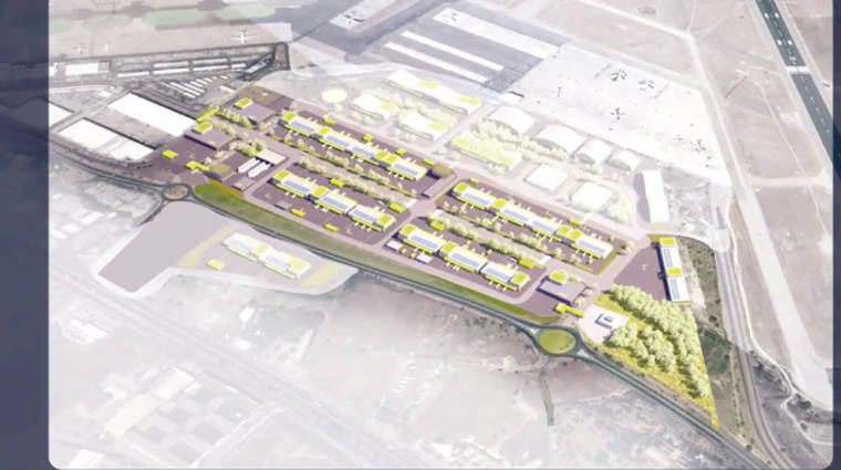 Aena avanza en el desarrollo del Plan Inmobiliario del Aeropuerto de Barajas.