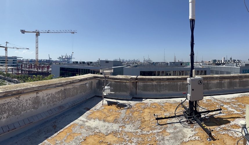 La Autoridad Portuaria de Valencia activa un sistema anti drones para proteger el espacio aéreo del puerto.