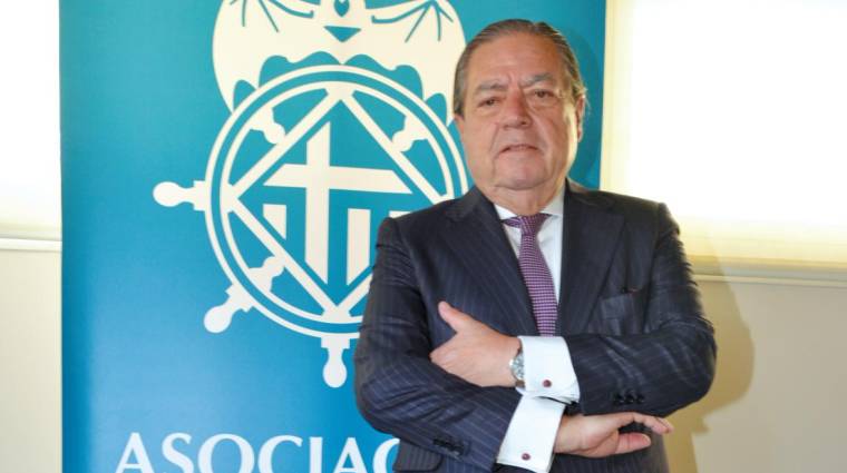 Vicente Boluda fue reelegido ayer como presidente de la Asociación Naviera Valenciana. Foto R. T.