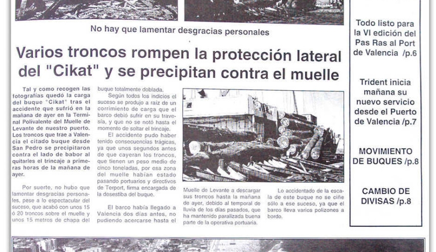 Diario del Puerto cumple hoy 20 a&ntilde;os