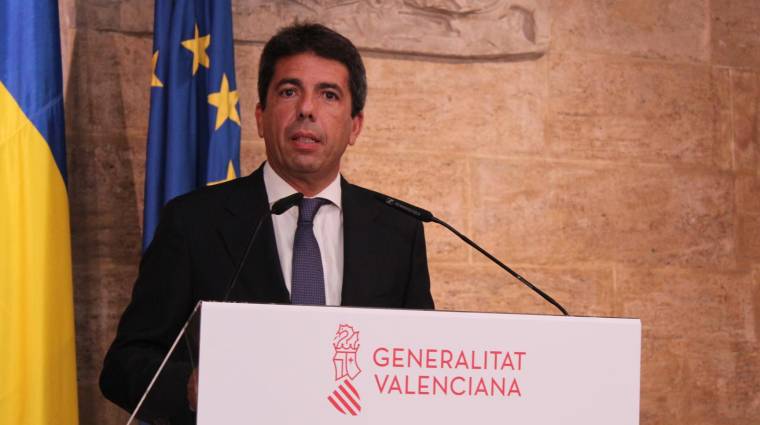 El president de la Generalitat Valenciana, Carlos Mazón, ha defendido la ampliación del recinto valenciano.