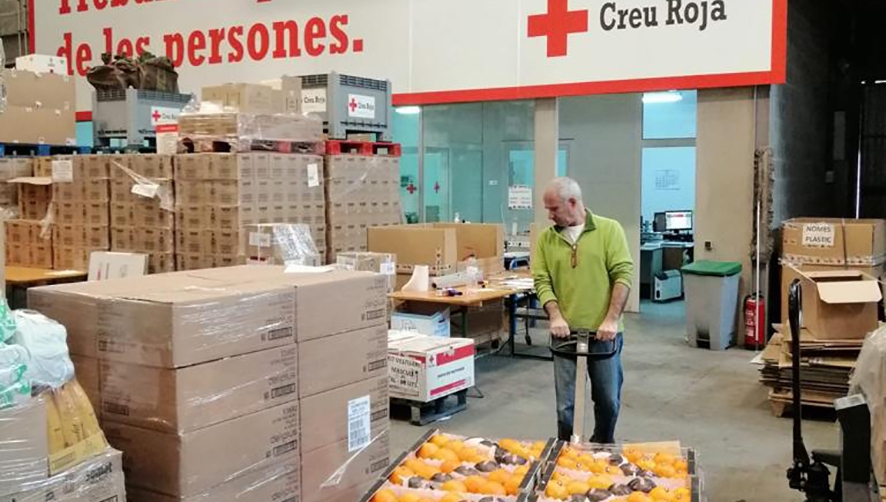 T-Mercabarna Solidaria consigue 12.000 kg de alimentos&nbsp;