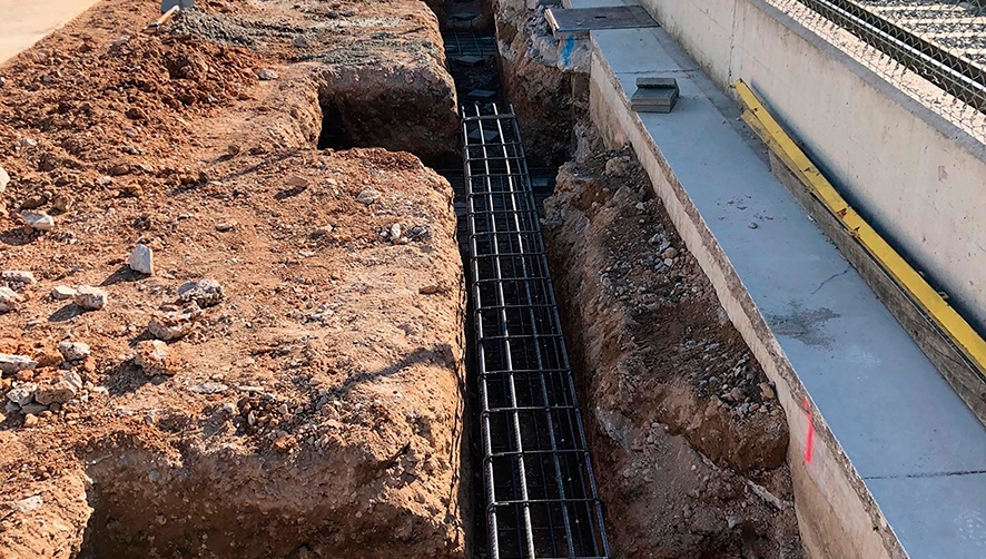 TM2 inicia las obras de construcci&oacute;n de marquesinas que proteger&aacute;n la madera