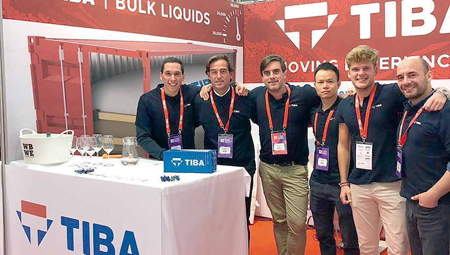 TIBA presenta en la World Bulk Wine Exhibition sus servicios especializados