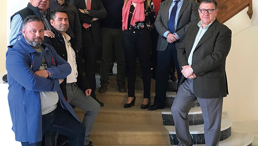 El primer encuentro entre la APV y el nuevo Comit&eacute; de Empresa se produjo en el Edificio del Reloj.