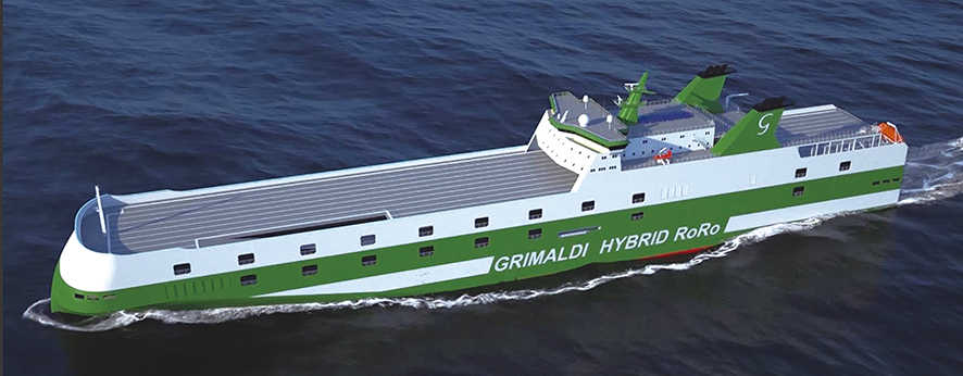 El Grupo Grimaldi invertir&aacute; m&aacute;s de 400 millones de euros en los nuevos buques, que utilizar&aacute;n combustibles f&oacute;siles mientras naveguen y electricidad en el puerto.