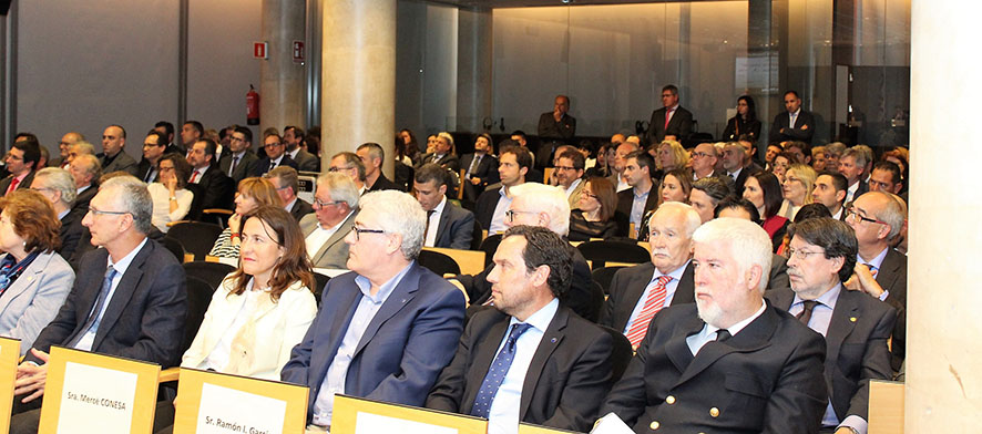 Asistentes al acto del la 13&ordf; edici&oacute;n del D&iacute;a del Transitario de 2019. Foto J.C.S.