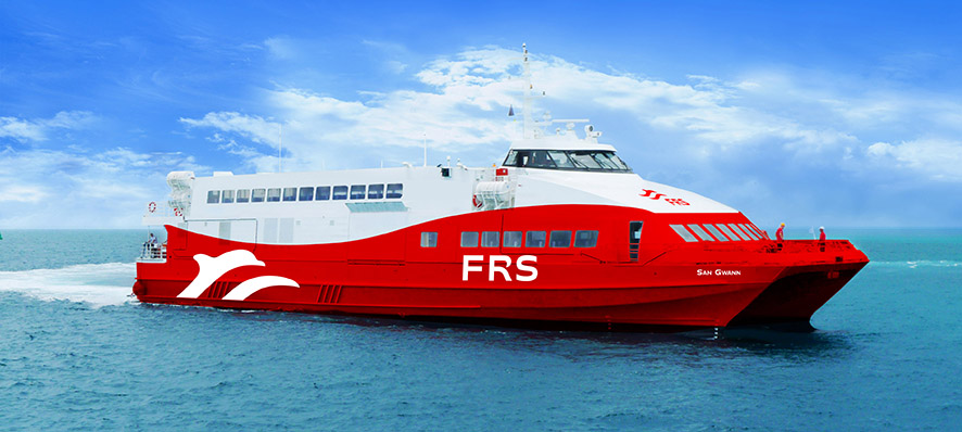 FRS comienza a operar rutas en las Islas Baleares