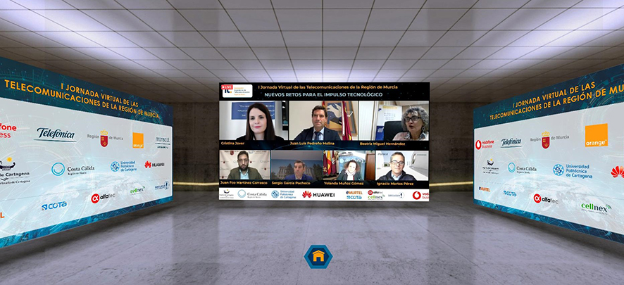 La presidenta Yolanda Mu&ntilde;oz ha participado en la mesa redonda &ldquo;Nuevos retos para el impulso tecnol&oacute;gico&rdquo;, dentro de la I Jornada Virtual de las Telecomunicaciones de la Regi&oacute;n de Murcia.