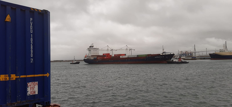 El tr&aacute;fico de mercanc&iacute;as en el Puerto de C&aacute;diz crece un 13,27%