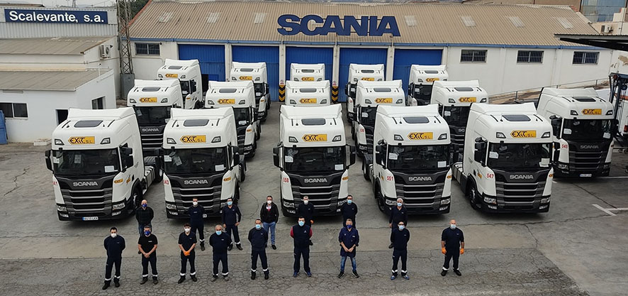 Grupo Exit completa su flota con 30 unidades Scania R 450