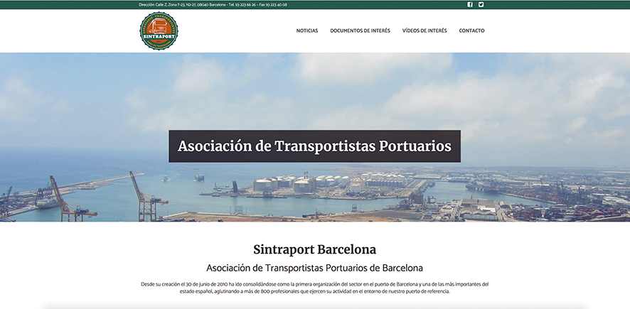 Sintraport estrena web