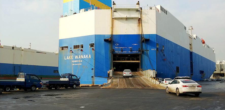 La solución conjunta ofrece una opción de transporte muy necesaria para los exportadores de automóviles en Corea del Sur.
