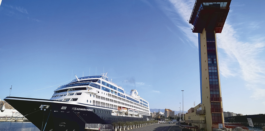 El crucero &ldquo;Azamara Pursuit&rdquo; regresa al Puerto de Almer&iacute;a
