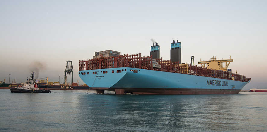 Maersk probar&aacute; el biocombustible en un buque Triple-E en un viaje entre R&oacute;terdam y Shangh&aacute;i