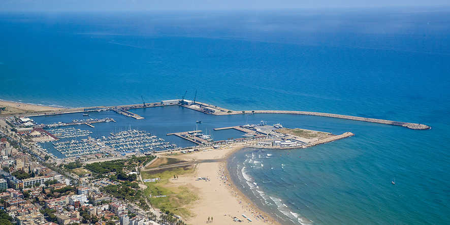 El Puerto de Vilanova i la Geltrú es uno de los enclaves de la zona centro.