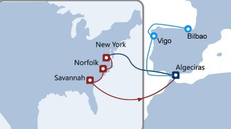 Vasco Shipping comercializa un nuevo servicio de COSCO a Estados Unidos