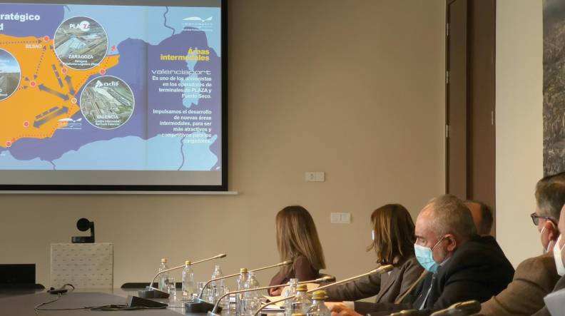 Valenciaport estudia su participación en la Plataforma Logística e Intermodal de Albacete