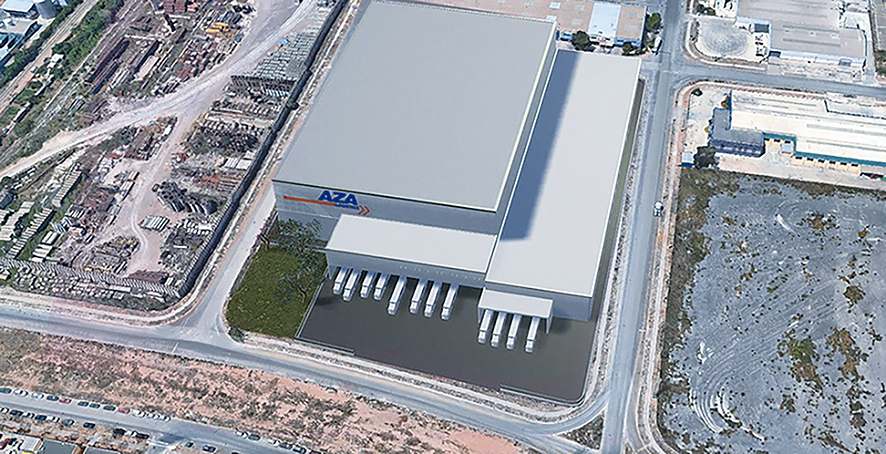 Sagunto da luz verde a Grupo AZA para su plataforma log&iacute;stica
