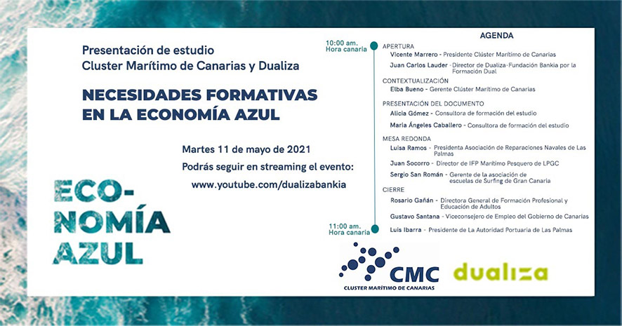 El Cl&uacute;ster Mar&iacute;timo de Canarias aboga por pol&iacute;ticas de formaci&oacute;n y empleo